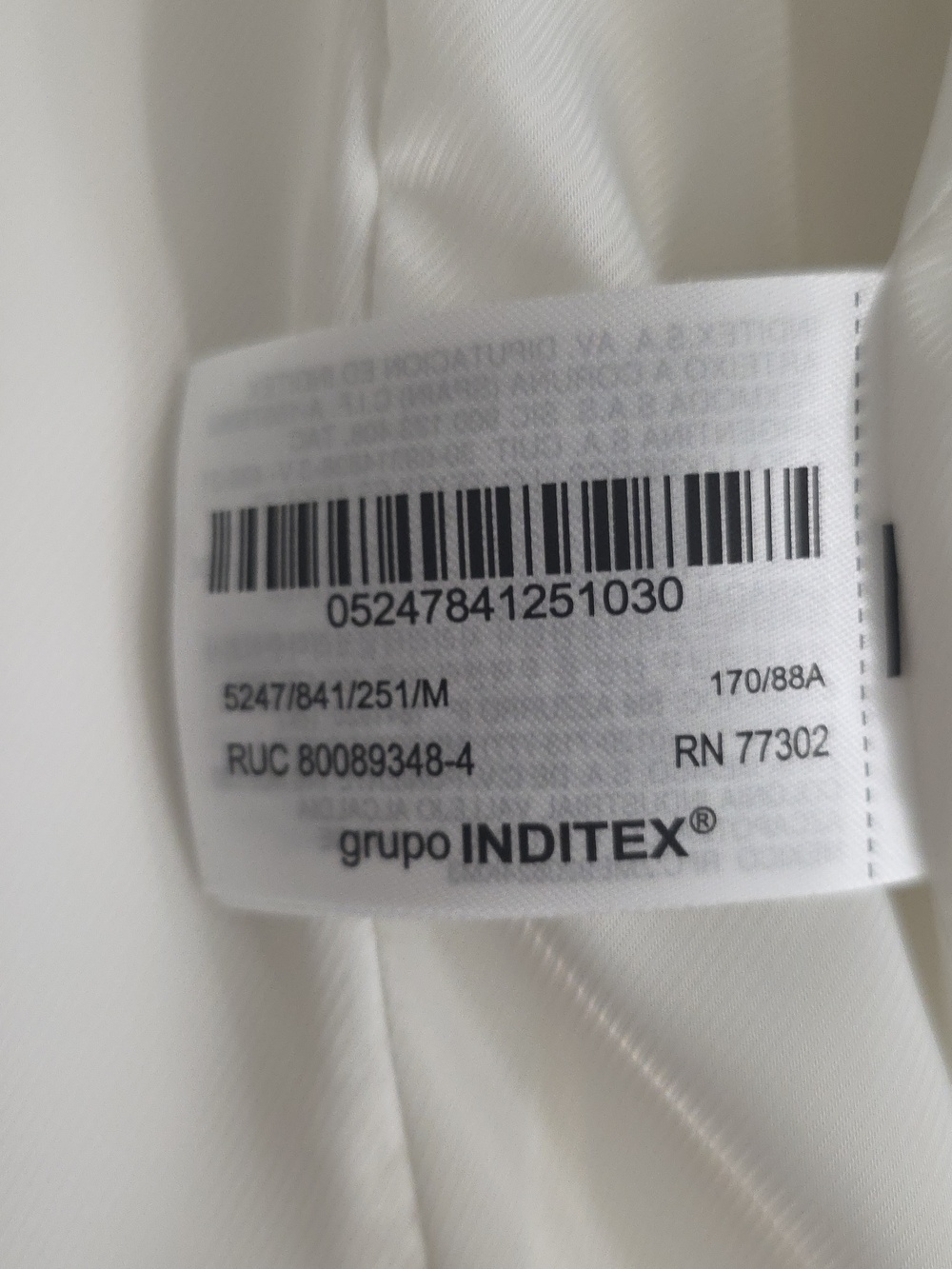 ZARA NWT White Cropped Jacket Minimalist Structured Blazer Chic - Picture 11 of 11